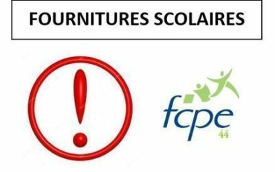 Achat groupé des fournitures scolaires proposé par la FCPE